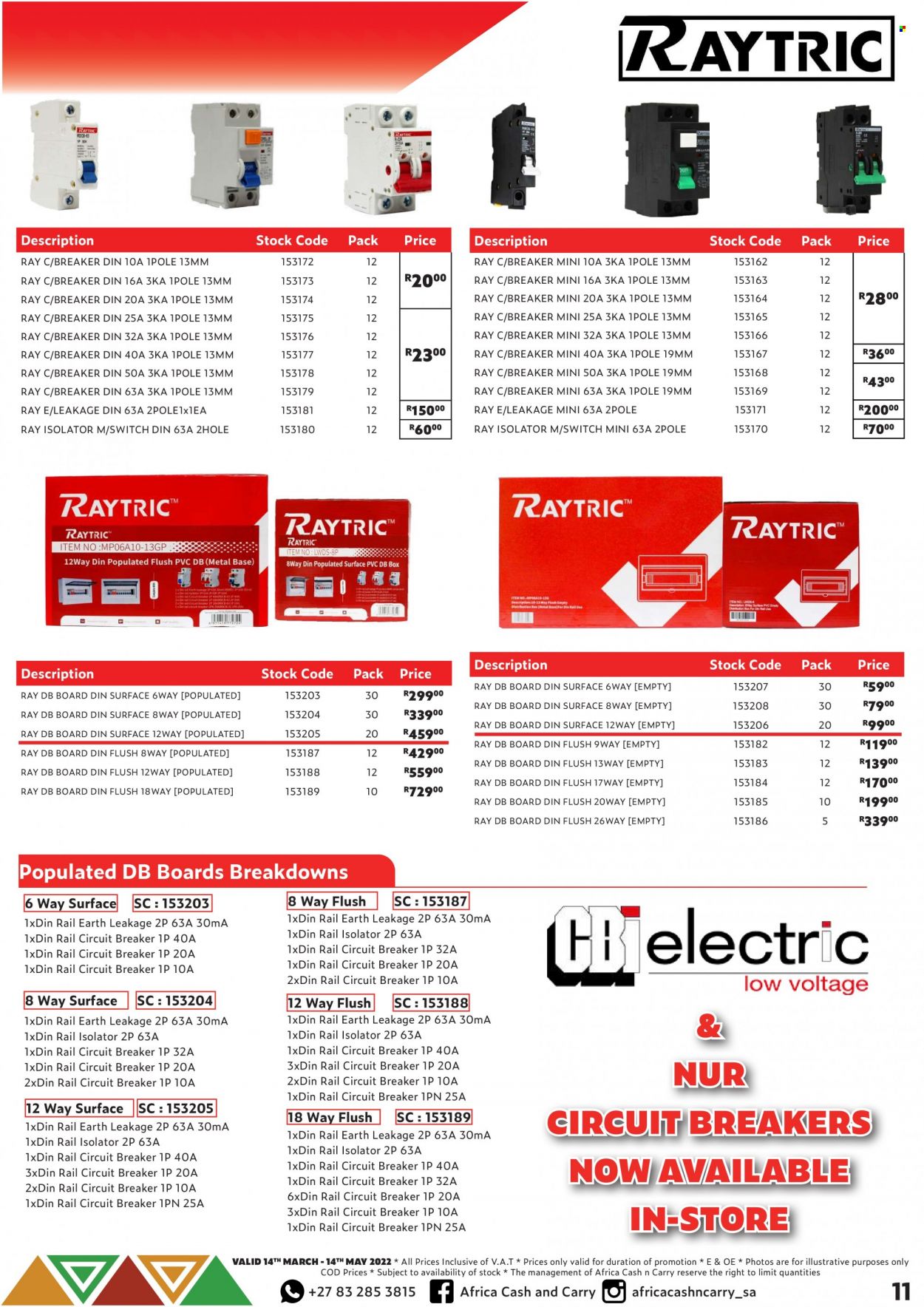Africa Cash & Carry specials - 14/03/2022 - 14/05/2022. Page 11