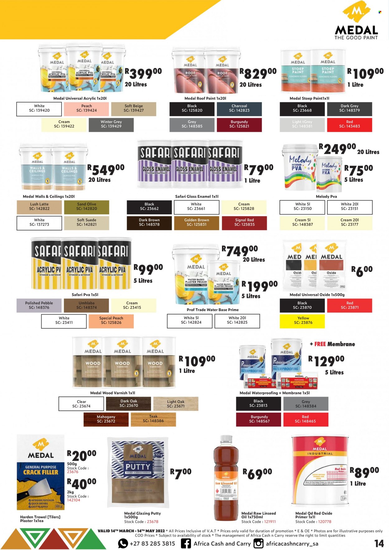 Africa Cash & Carry specials - 14/03/2022 - 14/05/2022. Page 14