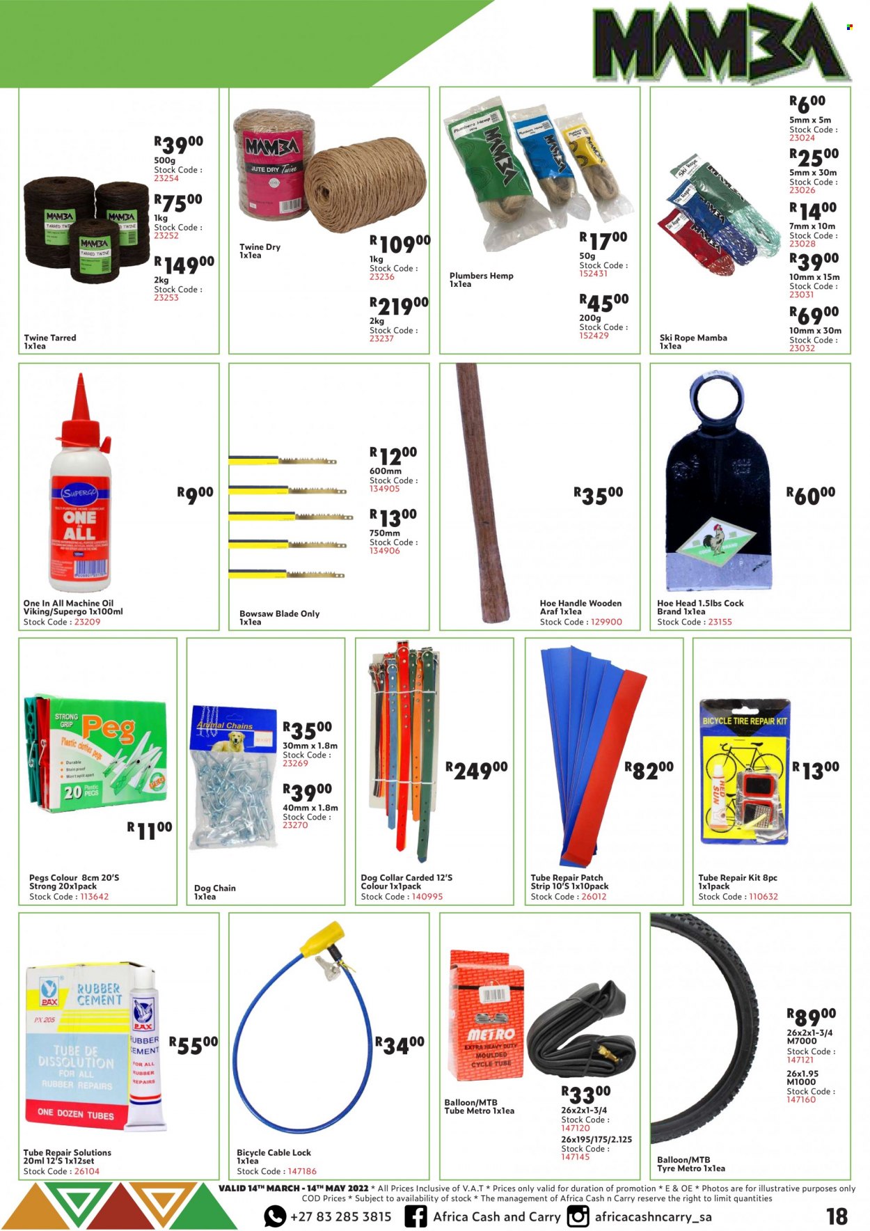 Africa Cash & Carry specials - 14/03/2022 - 14/05/2022. Page 18