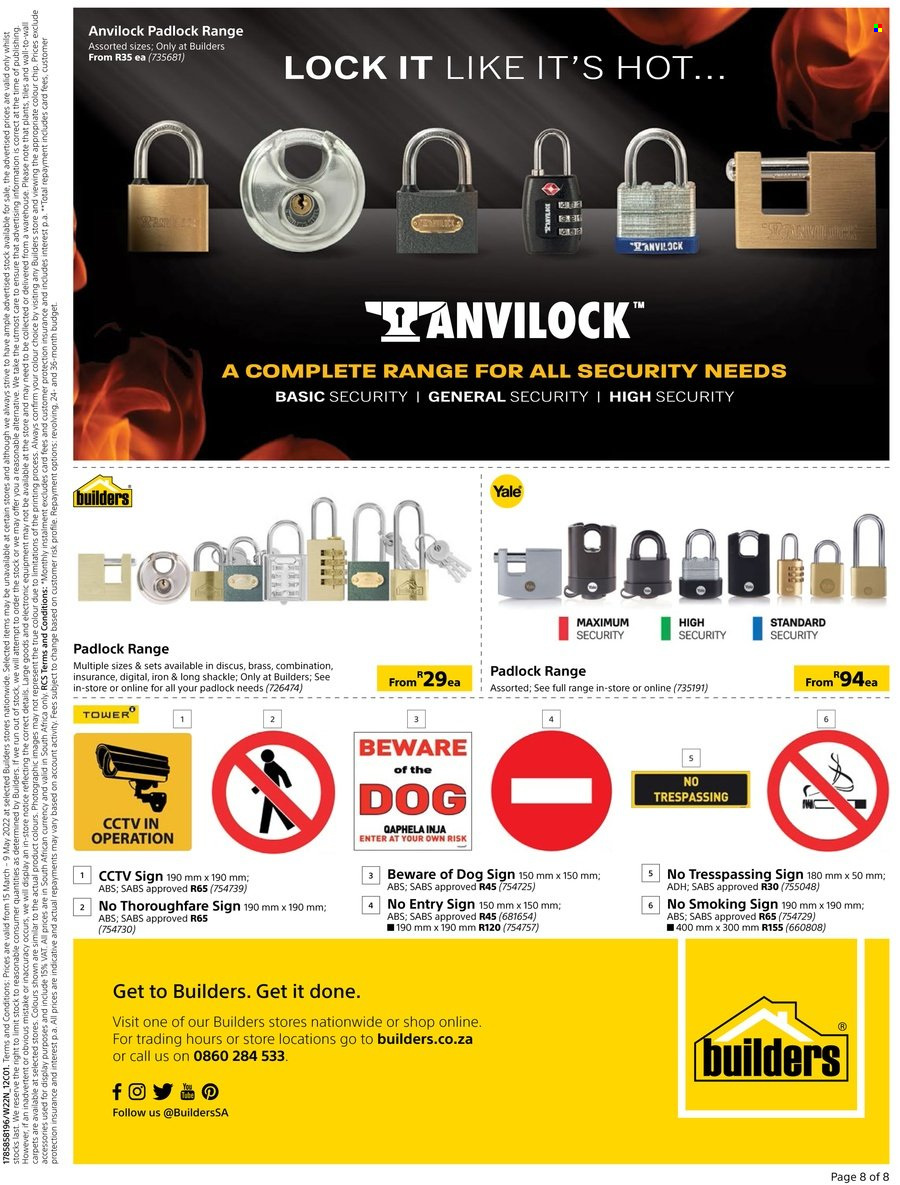 Builders specials - 15/03/2022 - 09/05/2022. Page 8