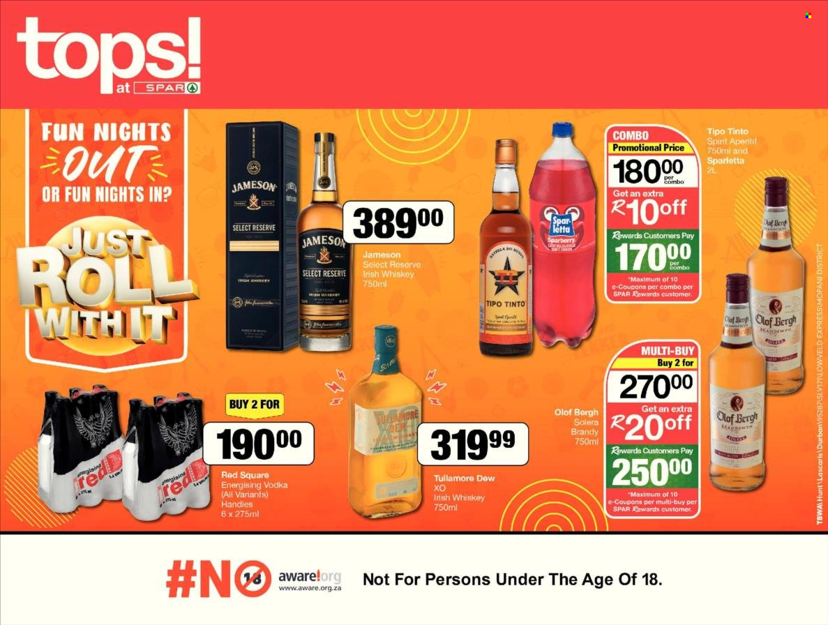TOPS at SPAR specials - 17/03/2022 - 19/03/2022. Page 1