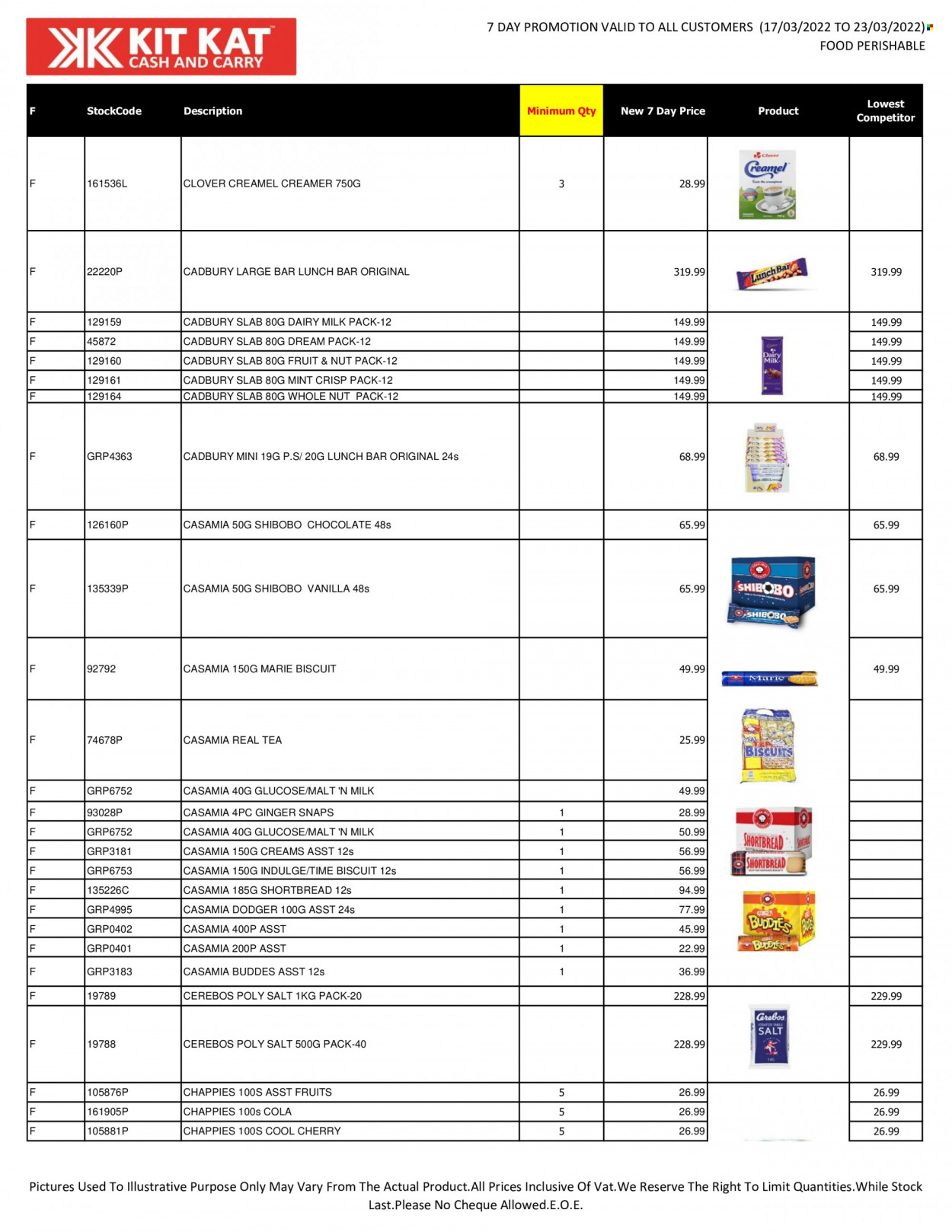 Kit Kat Cash & Carry specials - 17/03/2022 - 23/03/2022. Page 6