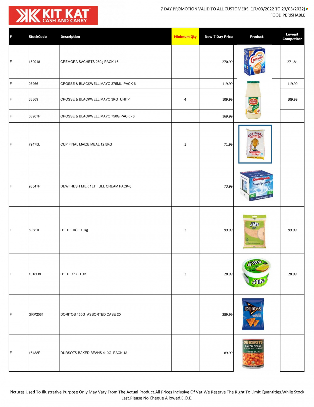 Kit Kat Cash & Carry specials - 17/03/2022 - 23/03/2022. Page 8