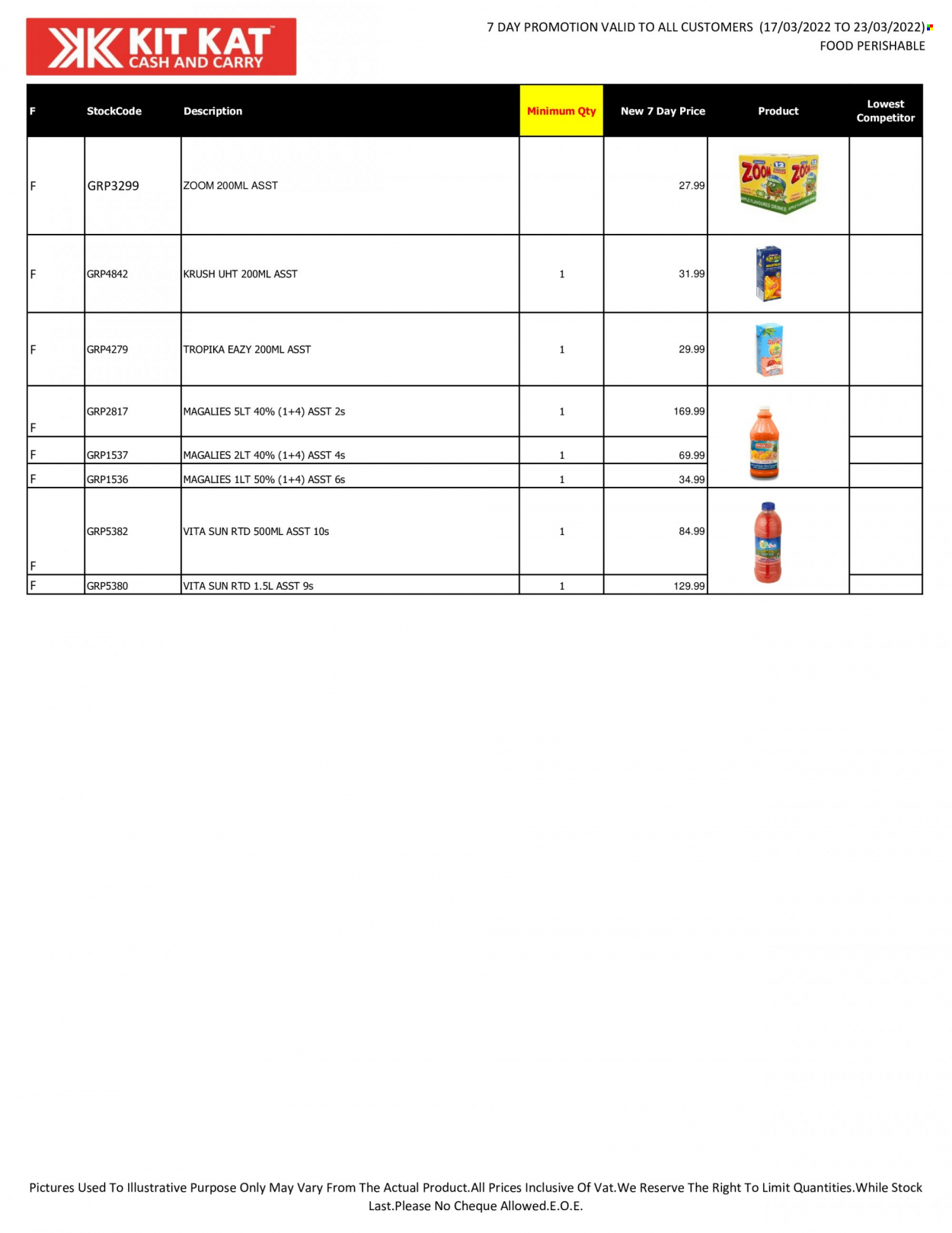 Kit Kat Cash & Carry specials - 17/03/2022 - 23/03/2022. Page 28