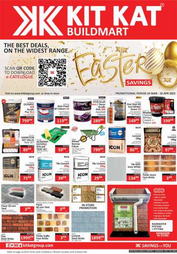 Kit Kat Cash & Carry catalogue  - 24/03/2022 - 19/04/2022.