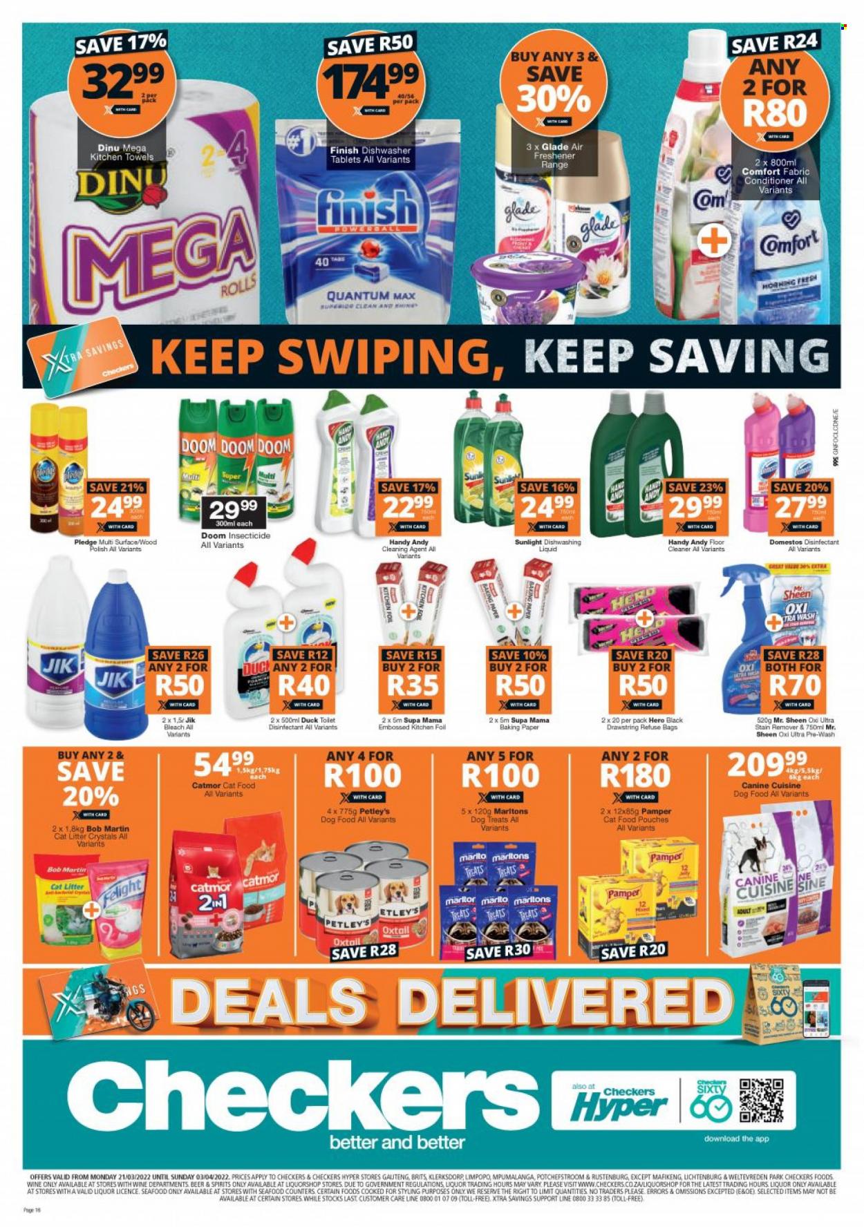 Checkers specials - 21/03/2022 - 03/04/2022. Page 16