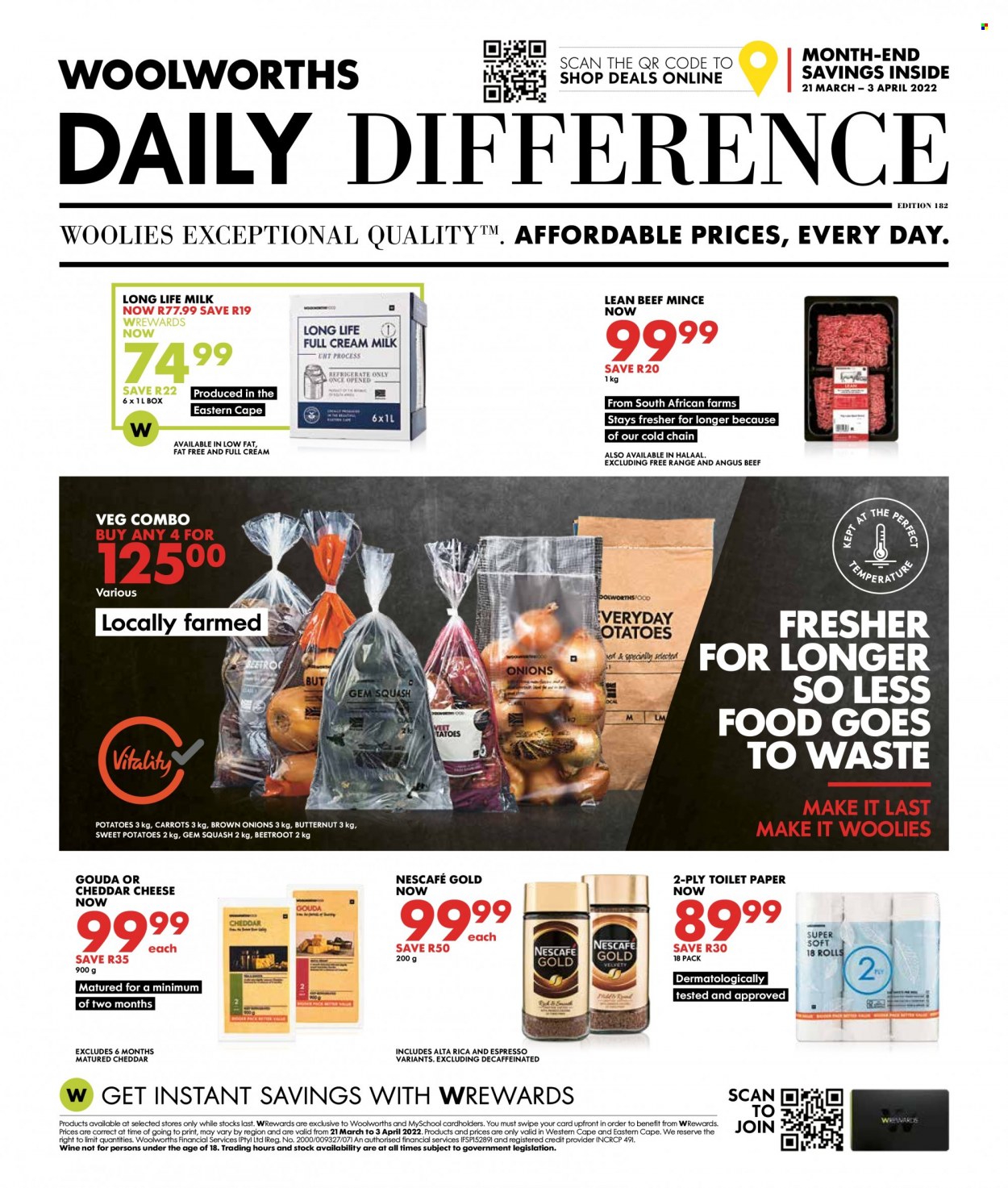 Woolworths specials - 21/03/2022 - 03/04/2022. Page 1
