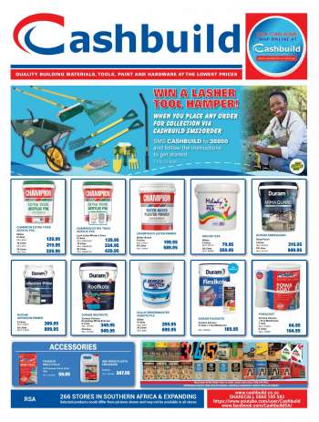 Cashbuild catalogue  - 21/03/2022 - 24/04/2022.