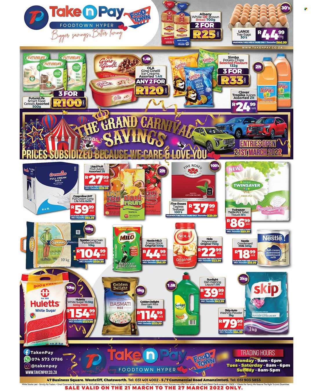 Take n Pay specials - 21/03/2022 - 27/03/2022. Page 1
