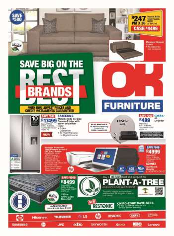 OK Furniture catalogue  - 22/03/2022 - 03/04/2022.