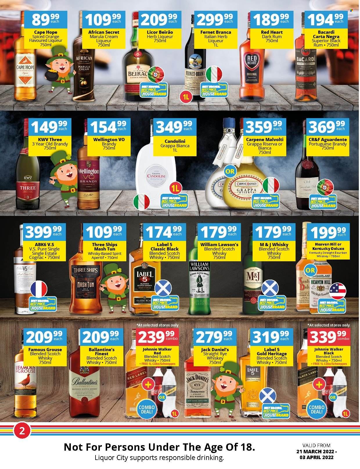 Liquor City specials - 21/03/2022 - 03/04/2022. Page 2