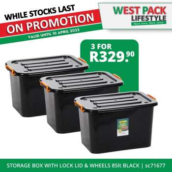 West Pack Lifestyle catalogue  - 22/03/2022 - 10/04/2022.