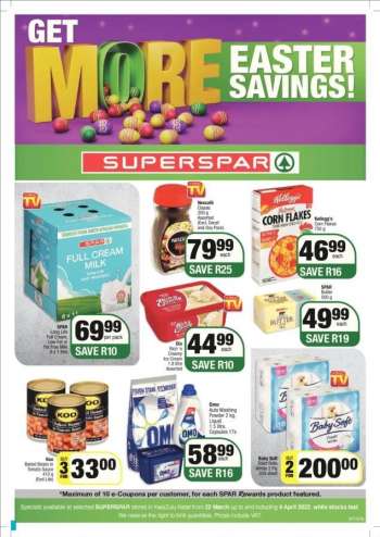 SPAR catalogue  - 22/03/2022 - 04/04/2022.