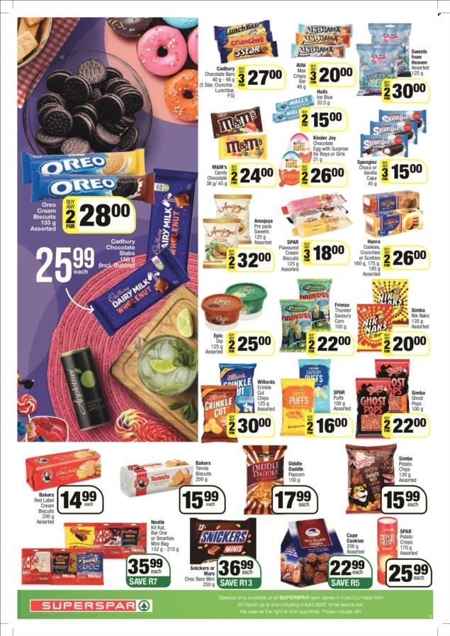 SPAR specials - 22/03/2022 - 04/04/2022. Page 16