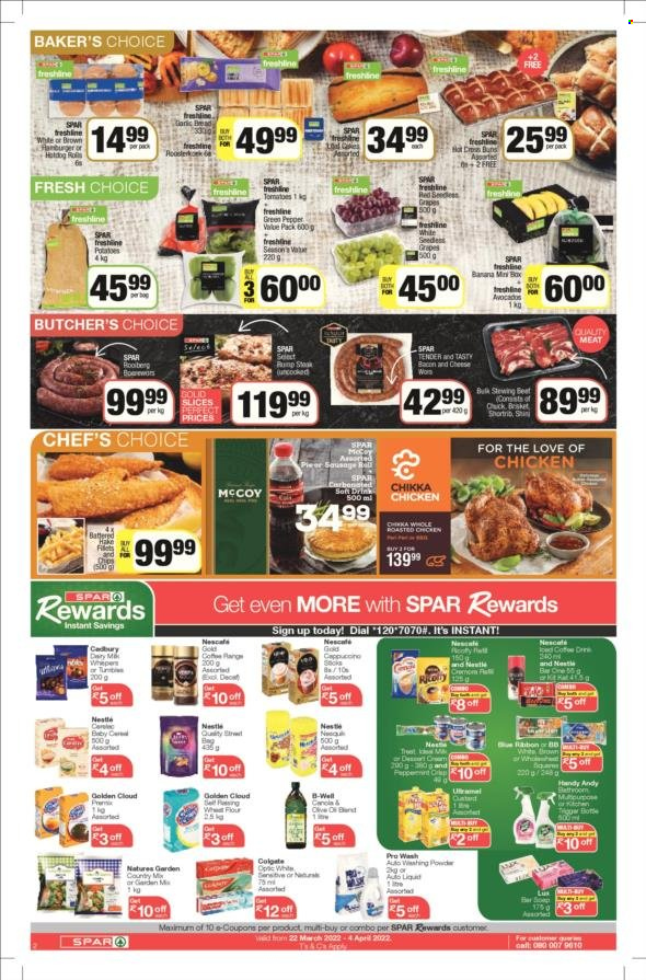 SPAR specials - 22/03/2022 - 04/04/2022. Page 2