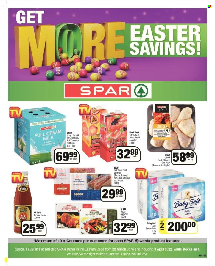 SPAR specials - 22/03/2022 - 03/04/2022. Page 1
