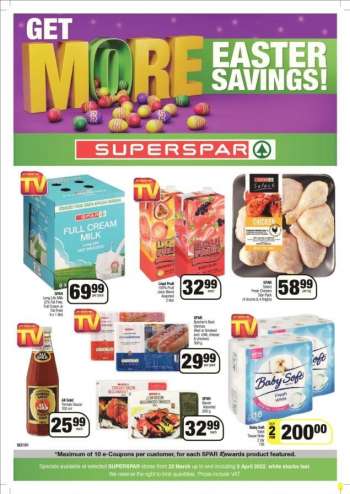 SPAR catalogue  - 22/03/2022 - 03/04/2022.