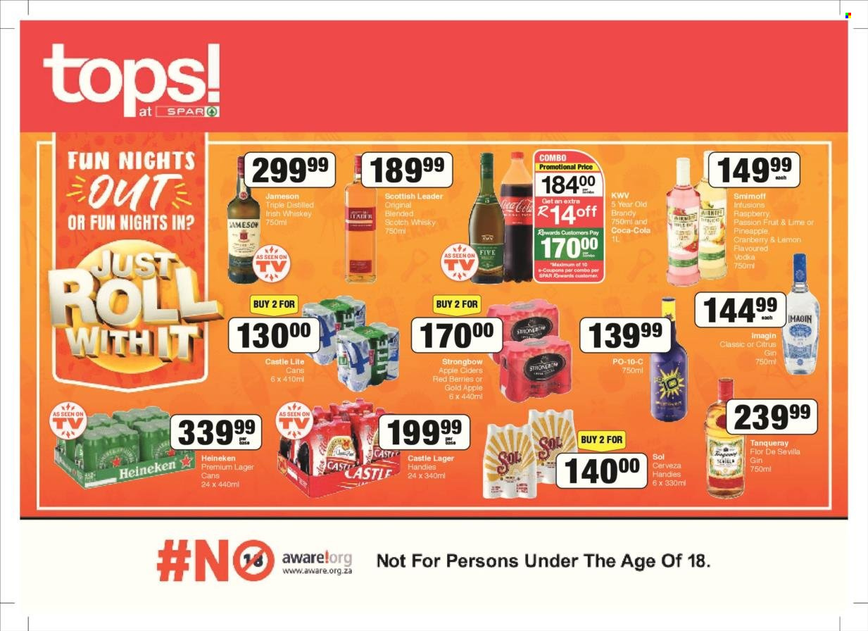 TOPS at SPAR specials - 22/03/2022 - 02/04/2022. Page 1