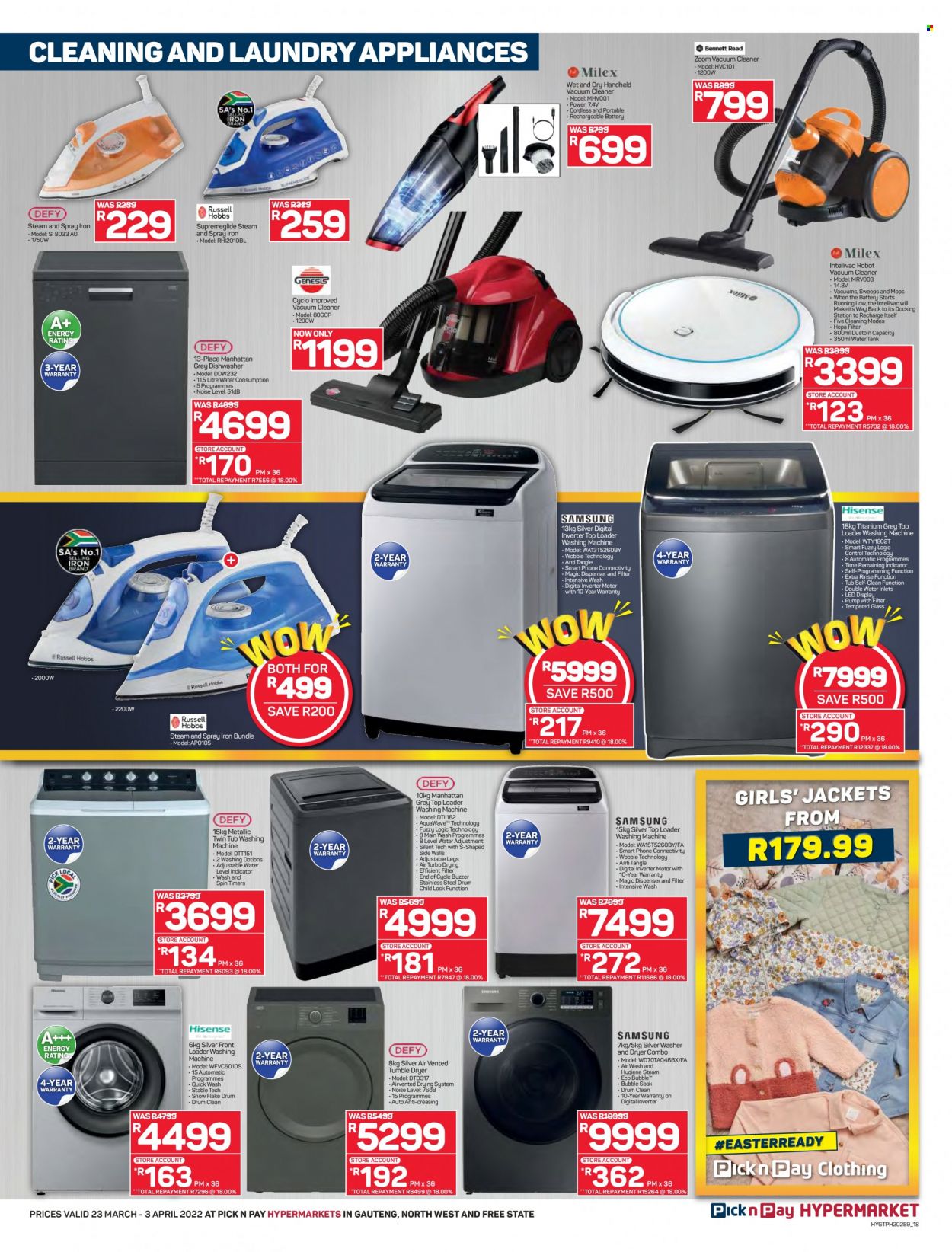 Pick n Pay Hypermarket specials - 23/03/2022 - 03/04/2022. Page 18