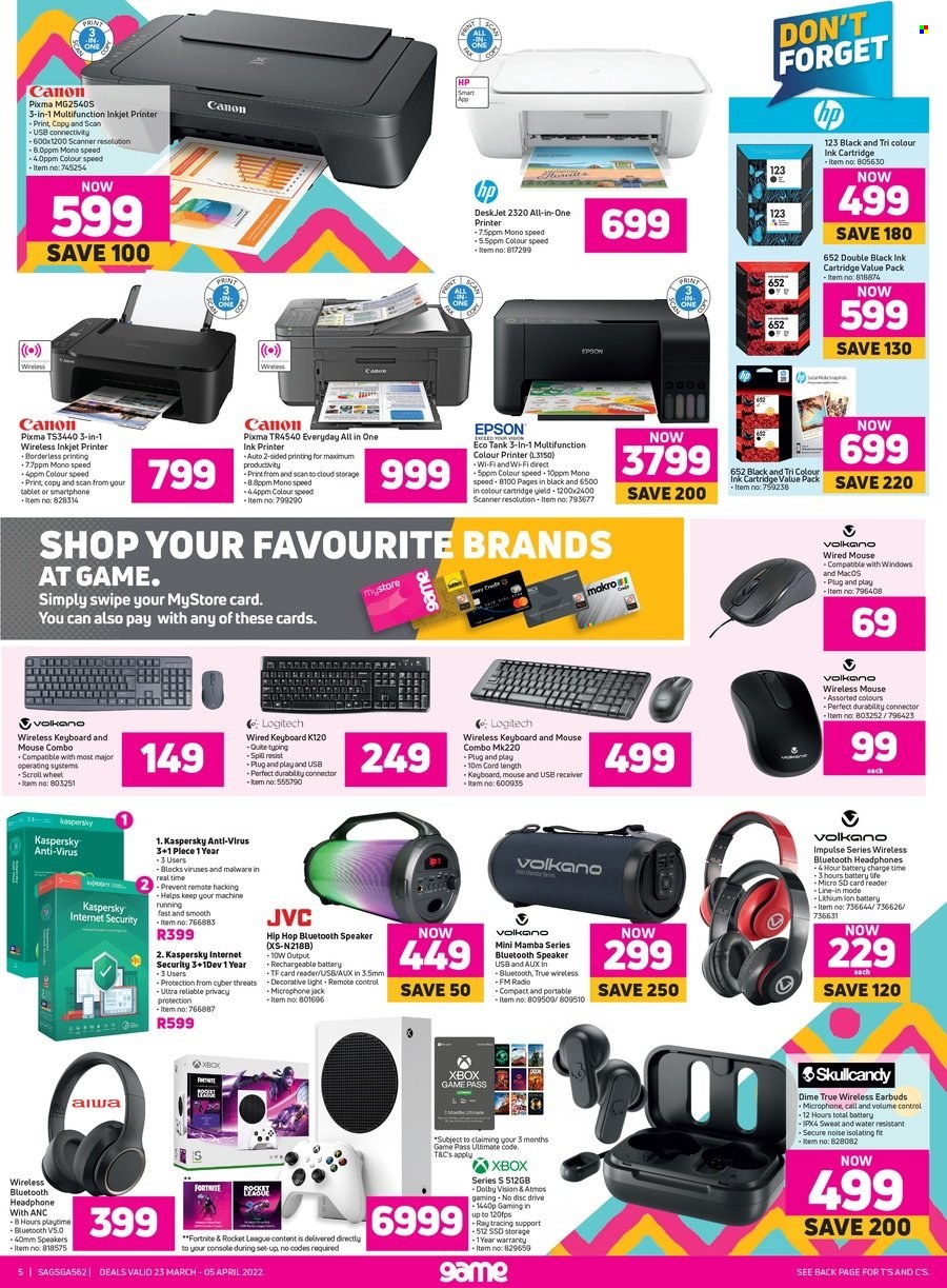 Game specials - 23/03/2022 - 05/04/2022. Page 5
