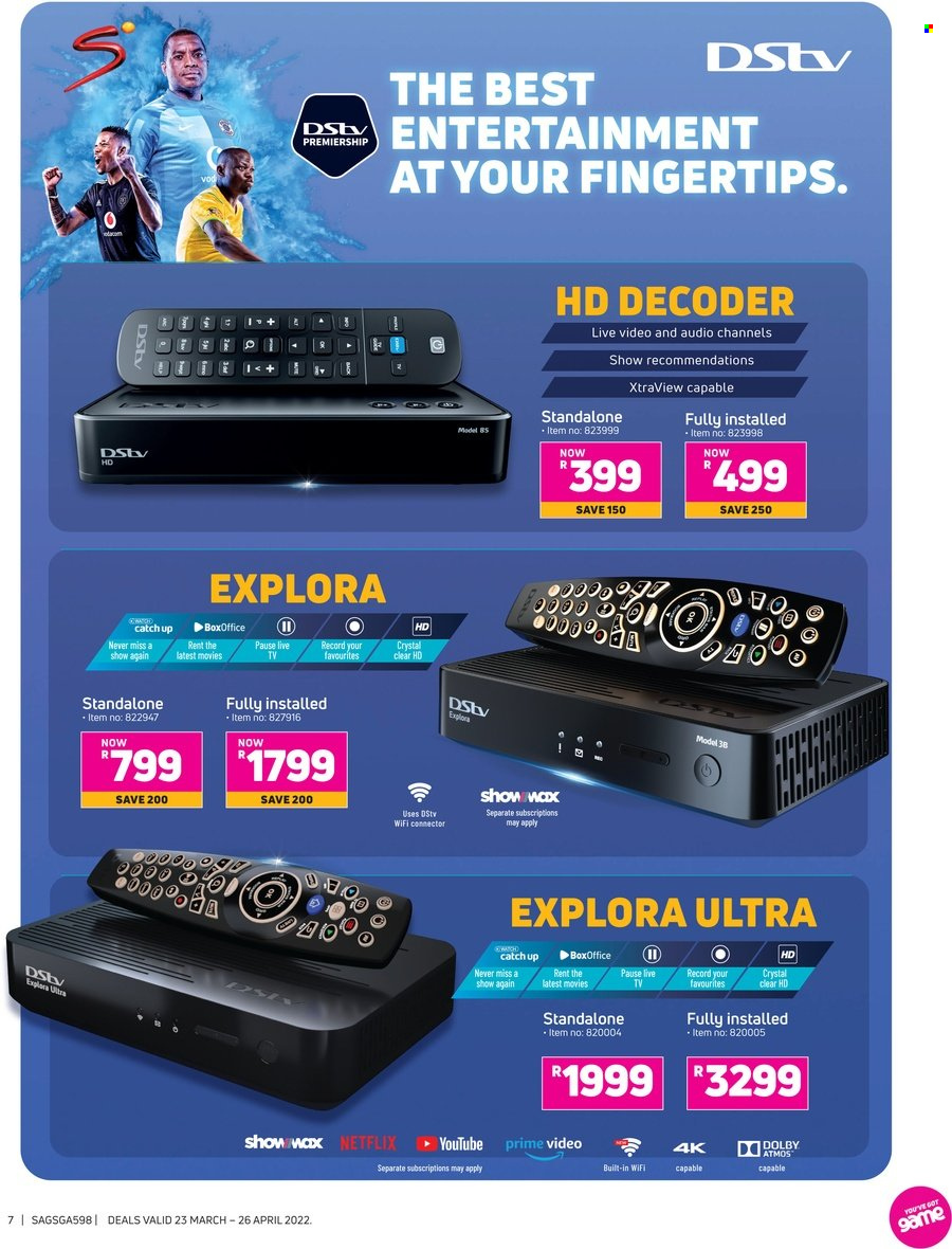 Game specials - 23/03/2022 - 26/04/2022. Page 7
