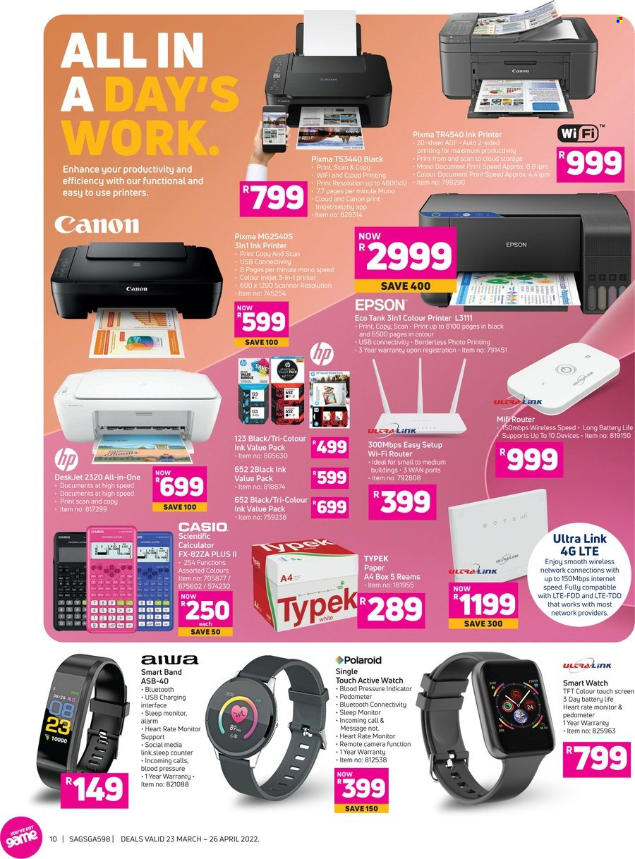 Game specials - 23/03/2022 - 26/04/2022. Page 10