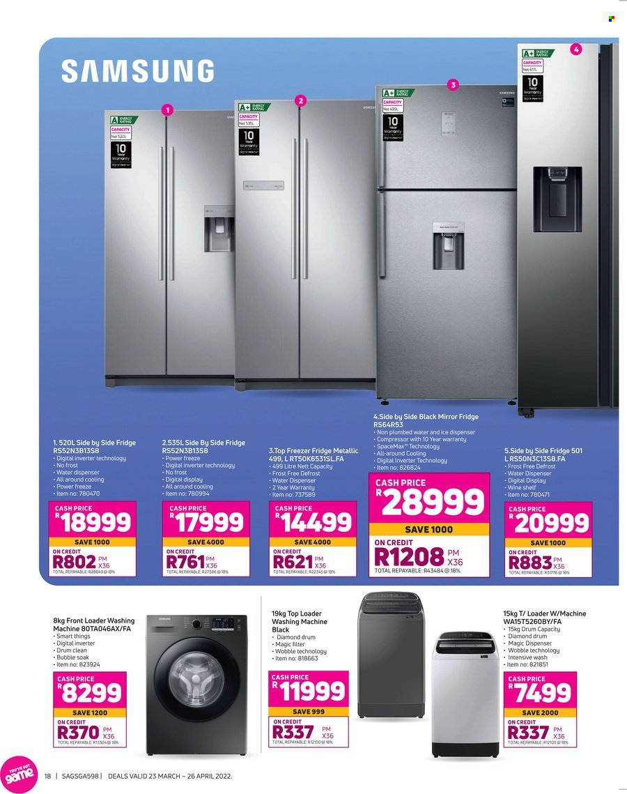 Game specials - 23/03/2022 - 26/04/2022. Page 18