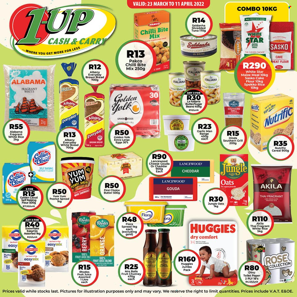 1UP Cash & Carry specials - 23/03/2022 - 11/04/2022. Page 1