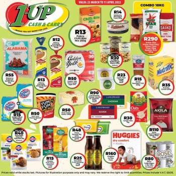 1UP Cash & Carry catalogue  - 23/03/2022 - 11/04/2022.