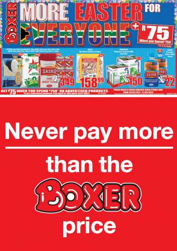 Boxer catalogue  - 24/03/2022 - 27/03/2022.
