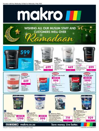 Makro catalogue  - 23/03/2022 - 04/05/2022.