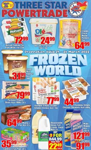 Three Star Cash and Carry catalogue  - 21/03/2022 - 26/03/2022.