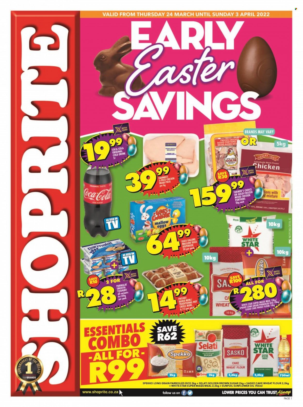 Shoprite specials - 24/03/2022 - 03/04/2022. Page 1