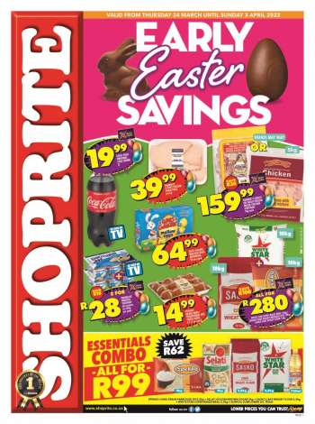 Shoprite catalogue  - 24/03/2022 - 03/04/2022.