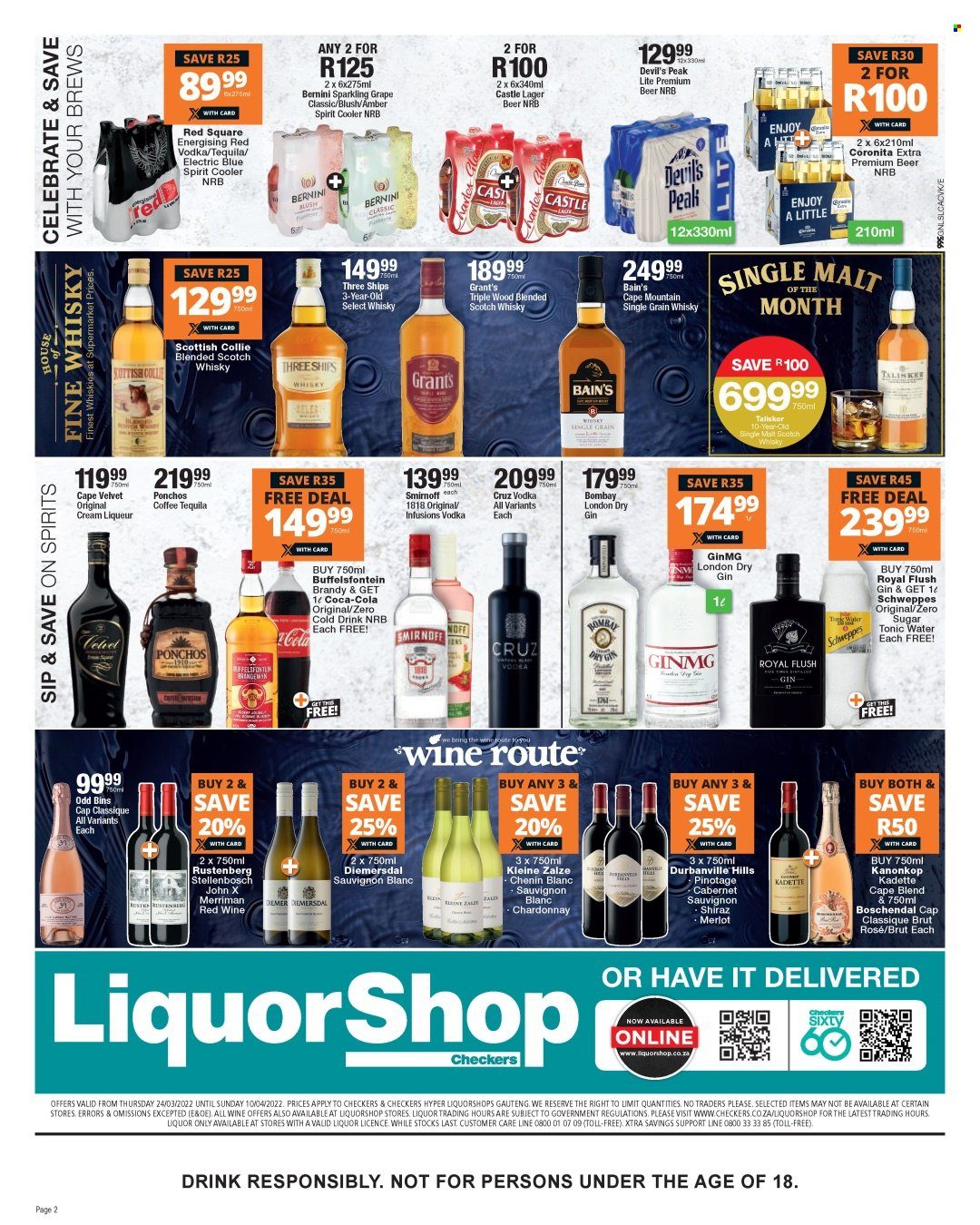 Checkers specials - 24/03/2022 - 10/04/2022. Page 2