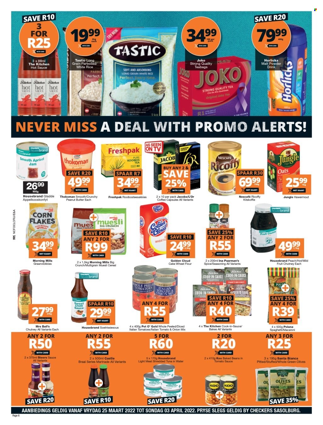 Checkers specials - 25/03/2022 - 03/04/2022. Page 6