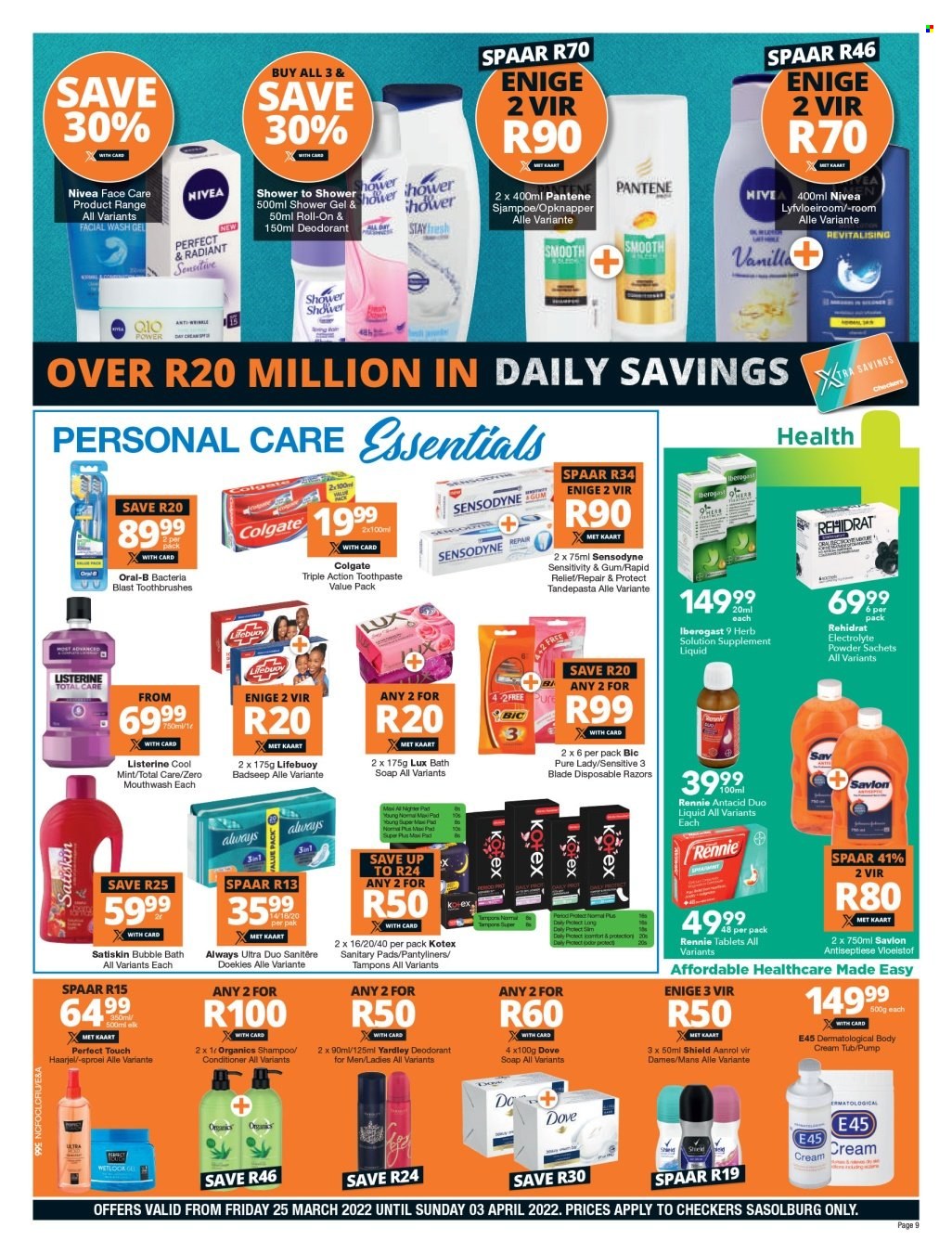 Checkers specials - 25/03/2022 - 03/04/2022. Page 9