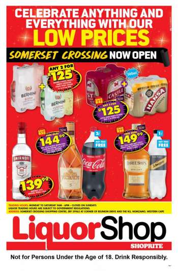 Shoprite catalogue  - 25/03/2022 - 09/04/2022.