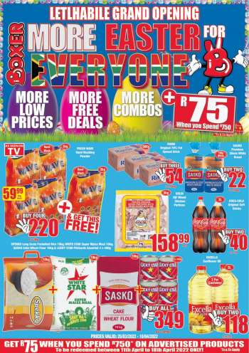 Boxer catalogue  - 25/03/2022 - 10/04/2022.