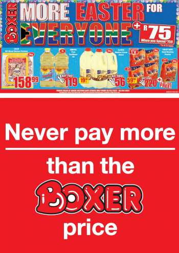 Boxer catalogue  - 28/03/2022 - 03/04/2022.