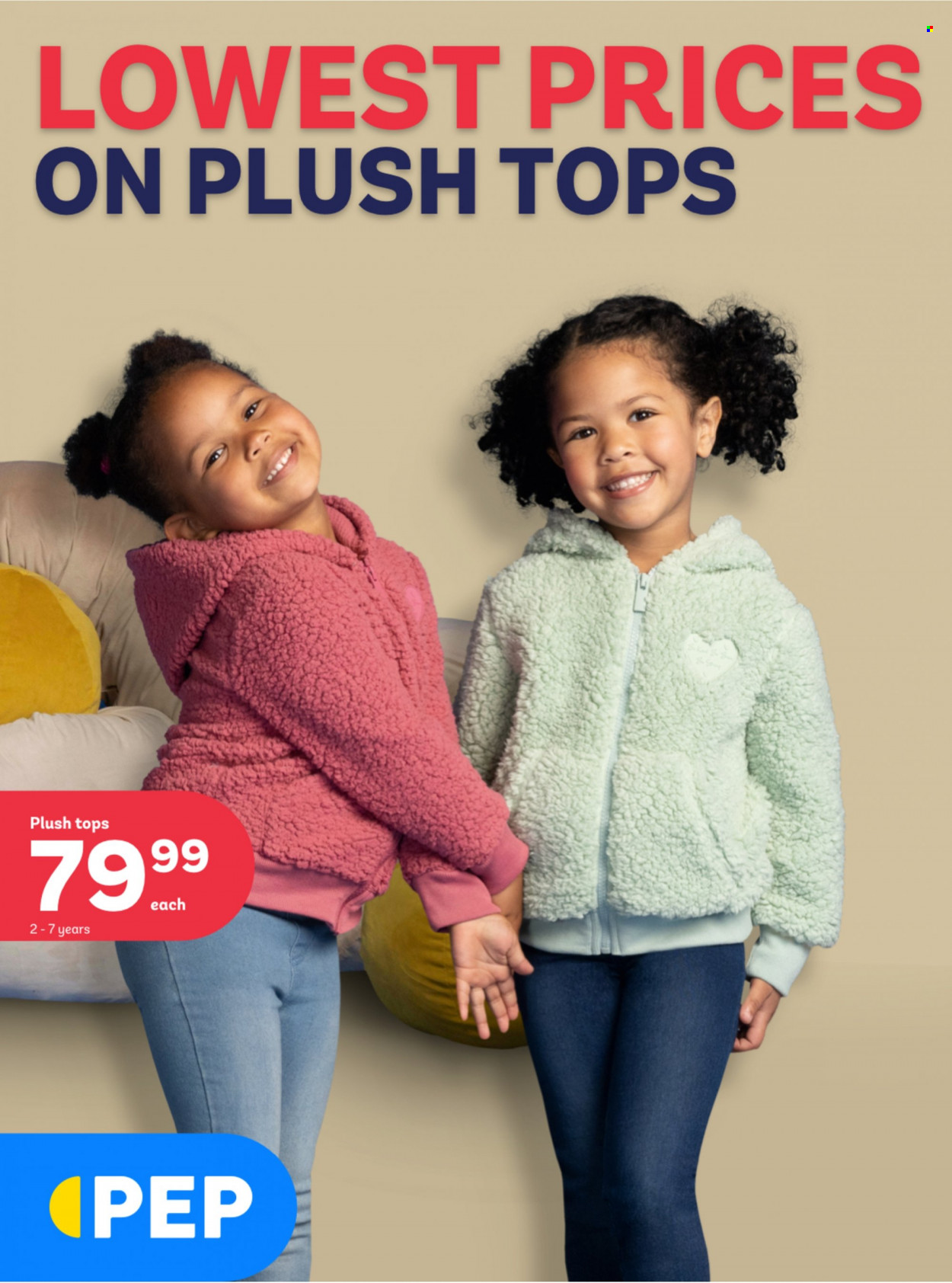 PEP Stores specials. Page 1