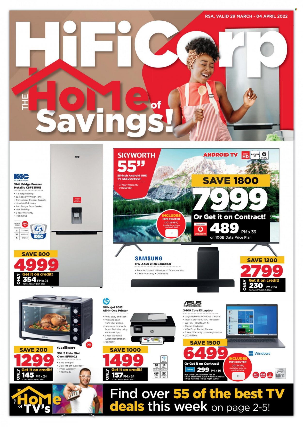HiFi Corp specials - 29/03/2022 - 04/04/2022. Page 1