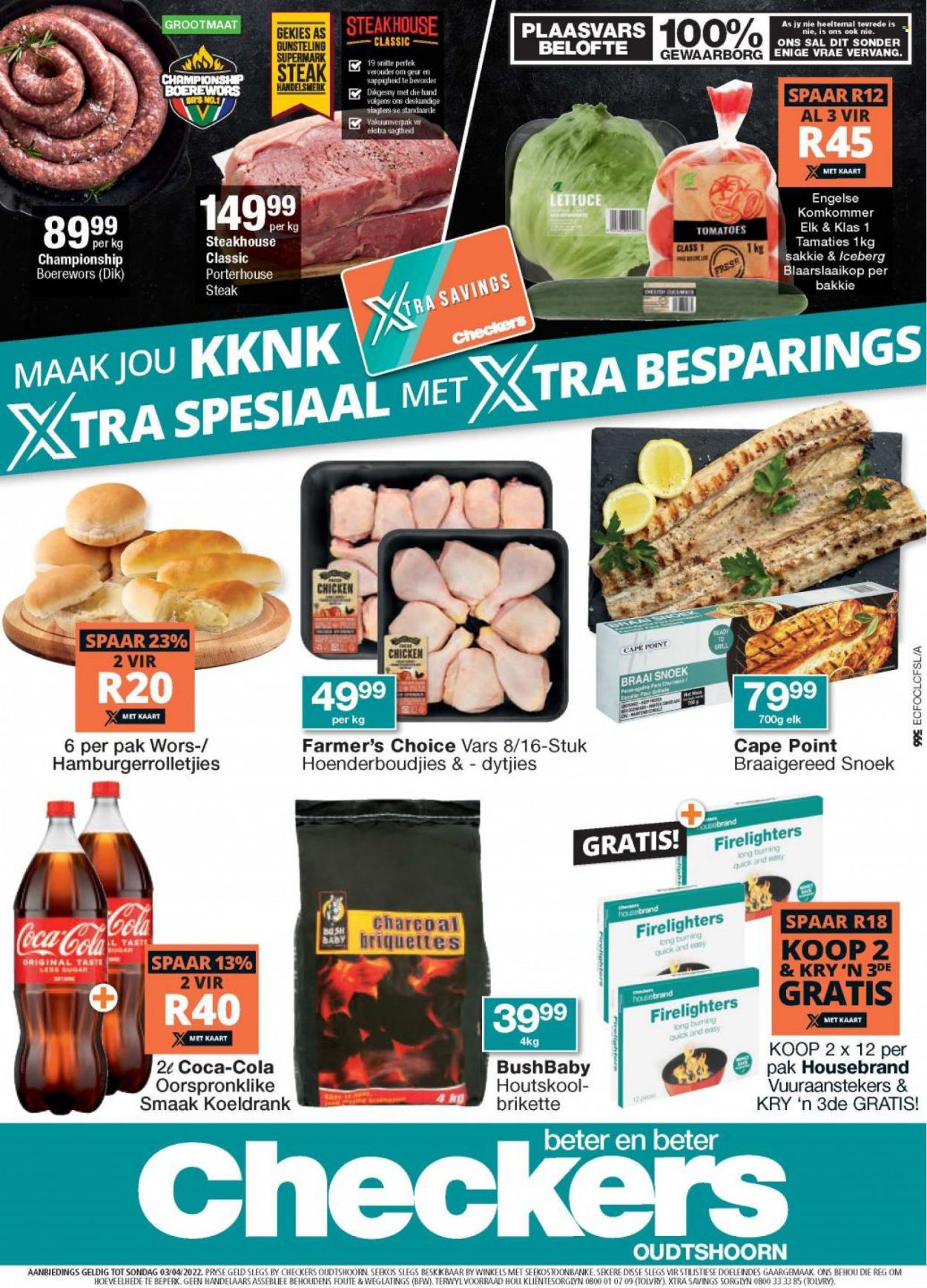 Checkers specials - 29/03/2022 - 03/04/2022. Page 1