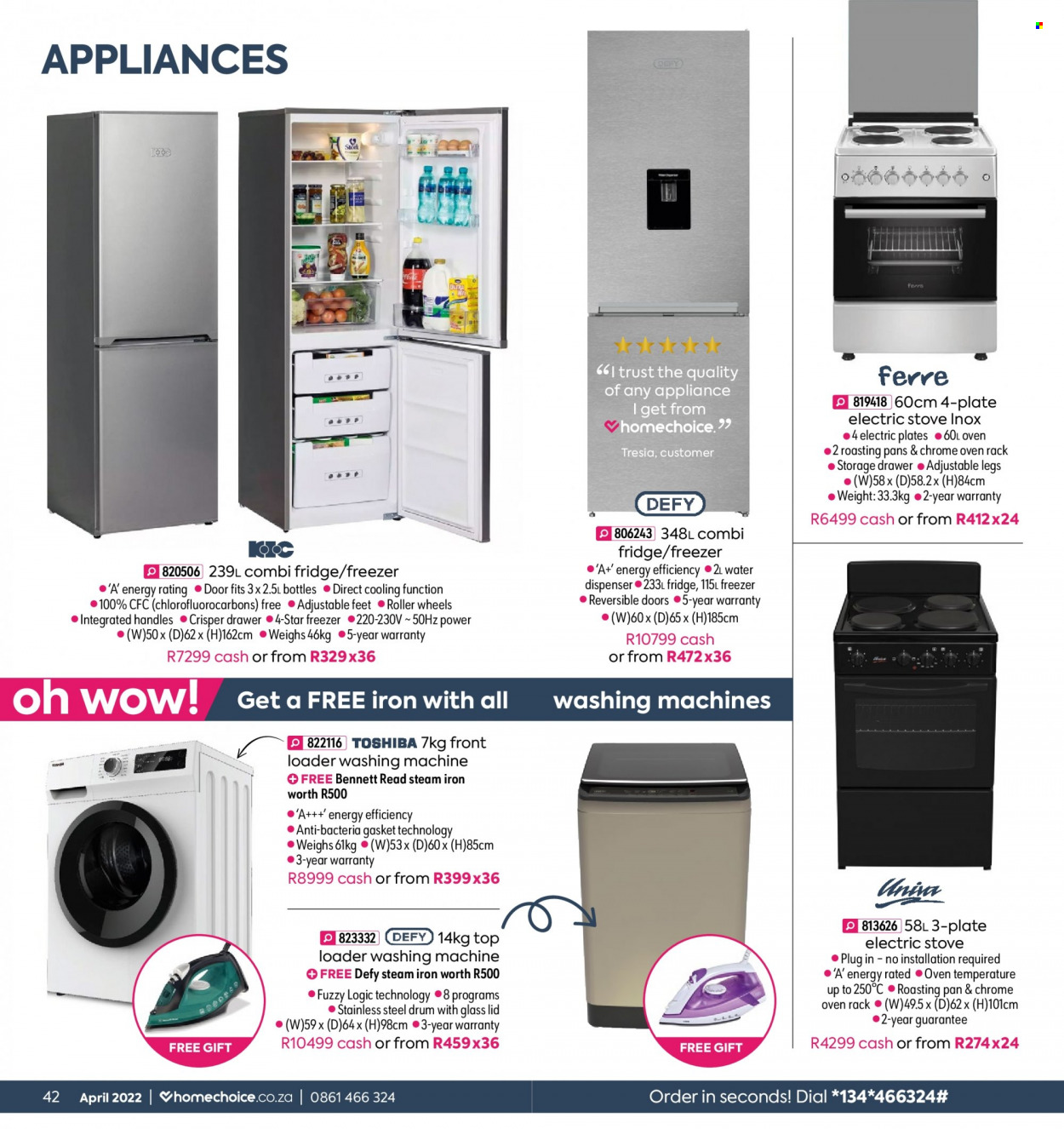 HomeChoice specials - 01/04/2022 - 30/04/2022. Page 22