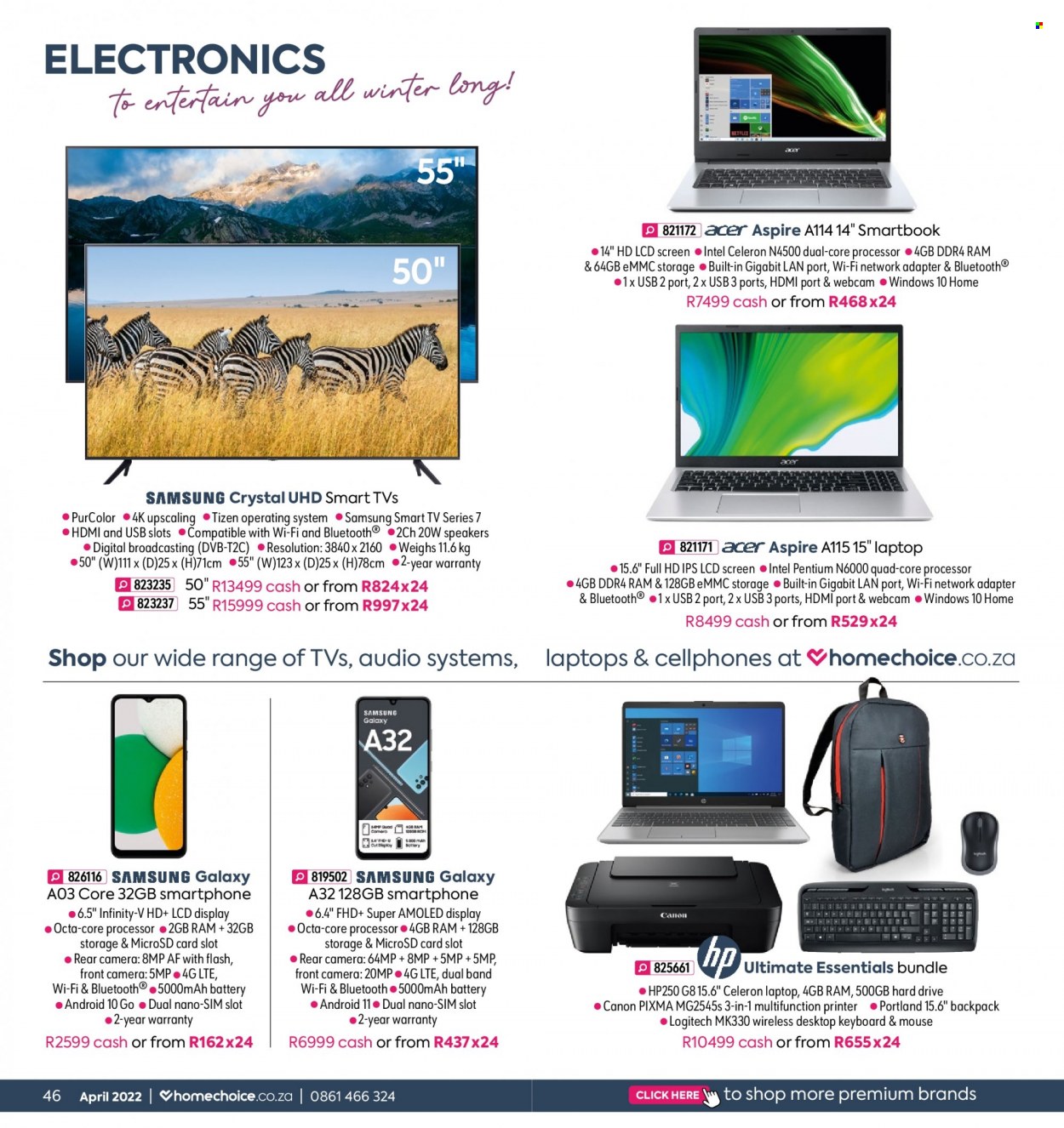 HomeChoice specials - 01/04/2022 - 30/04/2022. Page 24