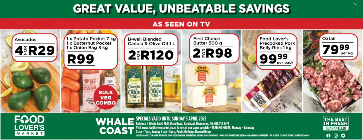 Food Lover's Market specials - 30/03/2022 - 03/04/2022. Page 1