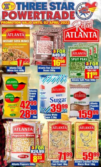 Three Star Cash and Carry catalogue  - 29/03/2022 - 02/04/2022.
