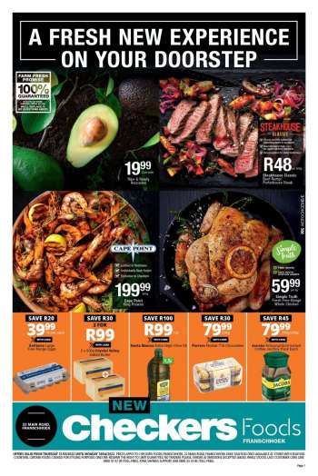 Checkers catalogue  - 31/03/2022 - 18/04/2022.