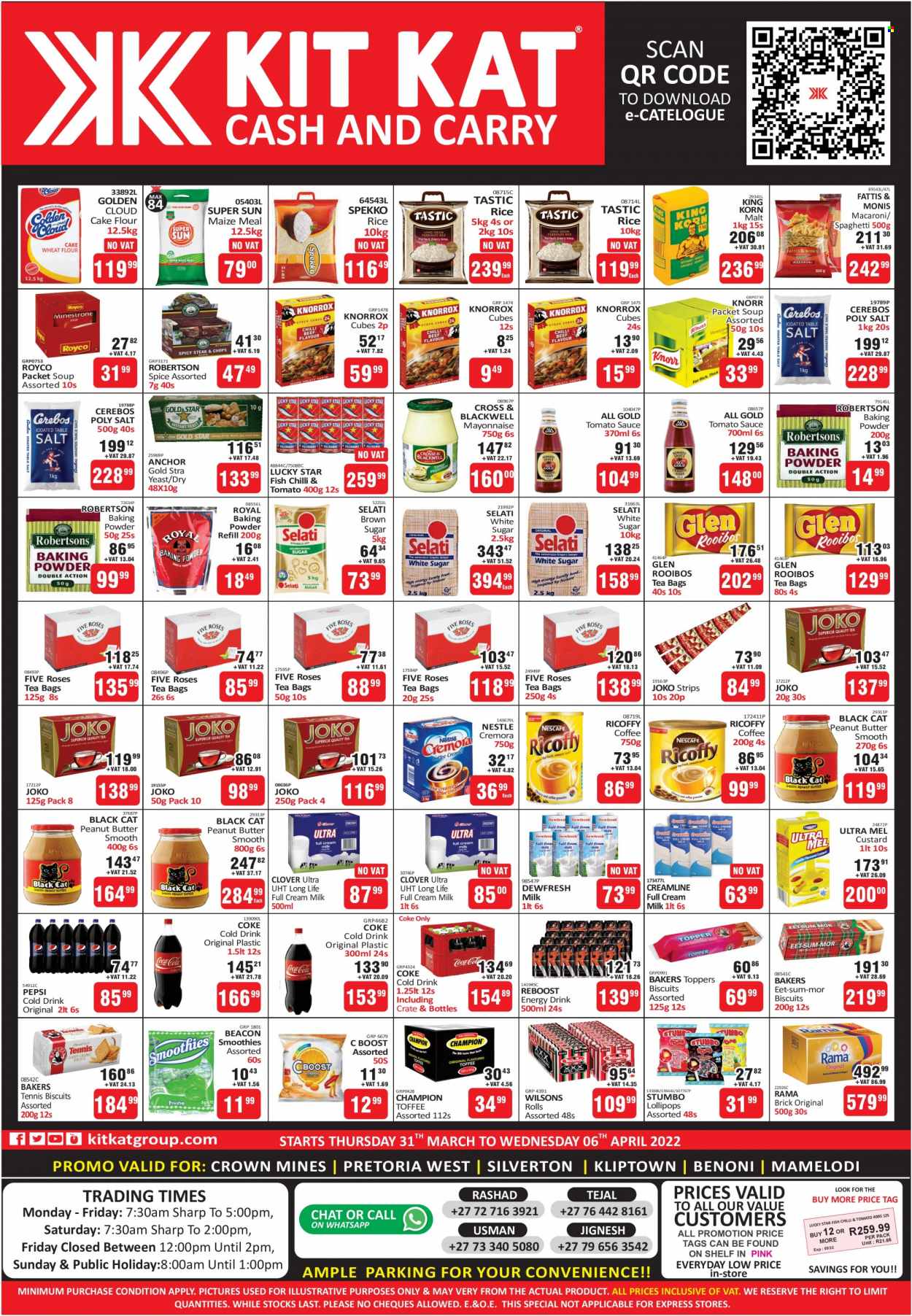 Kit Kat Cash & Carry specials - 31/03/2022 - 06/04/2022. Page 1