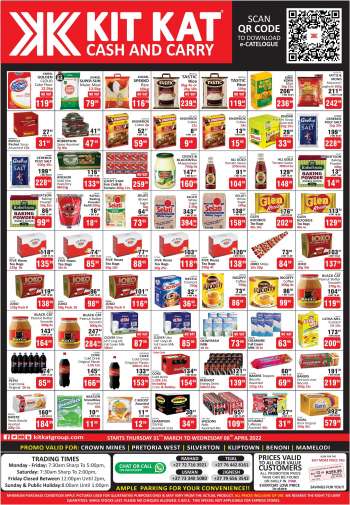 Kit Kat Cash & Carry catalogue  - 31/03/2022 - 06/04/2022.